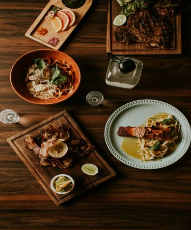 Whisky River Beef or Chicken at De Flambe, a top-rated restaurant in Islamabad, near Centaurus and PIMS Hospital. Indulge in one of the best dishes, featuring tender beef or chicken in a savory whisky sauce.