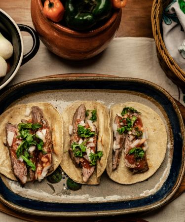 Mexican Steak (Beef/Chicken) at De Flambe restaurant, Blue Area, Elysium Tower, Islamabad – near PIMS Hospital and Centaurus Mall (F-7, F-8, G-7, G-8). Savory and flavorful Mexican-style steak in Islamabad.