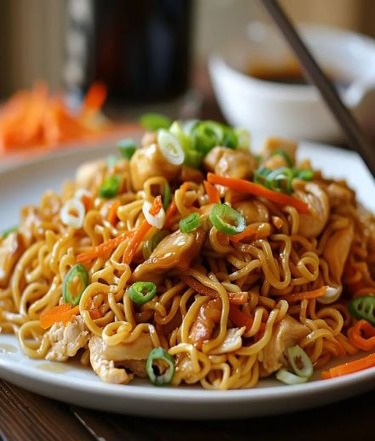 Dive into the ultimate noodle experience 🍜🔥 — our Chicken Chowmein is stir-fried to perfection with juicy chicken, crisp veggies, and bold flavors. Only at DeFlambe, Blue Area, Elysium Tower, Islamabad near Centaurus. #TopRatedRestaurant #Steak #Bar #IceCream #Drinks #Sheesha #ChowmeinLovers